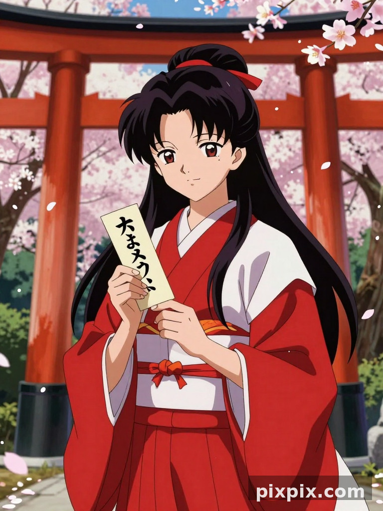 Doncella de santuario miko - Anime