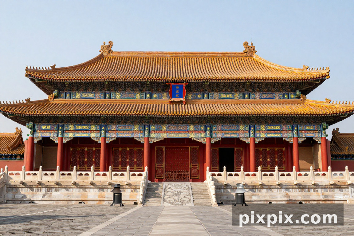 故宫白天 - 建筑空间
