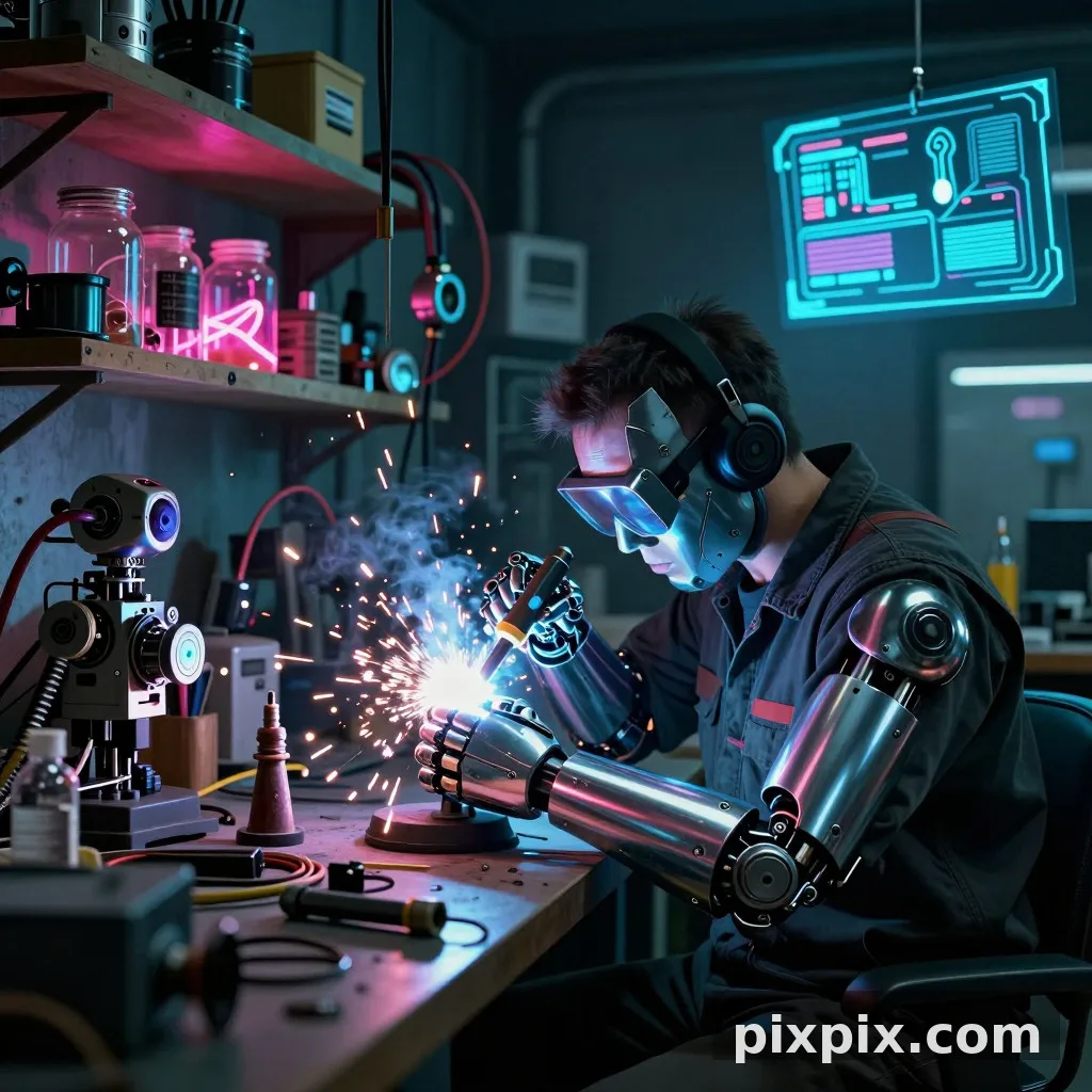 Мастерская кибернетических модификаций - Cyberpunk