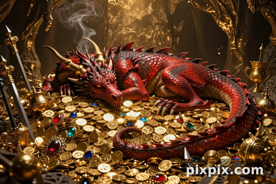 Der Hort des Drachen - Fantasy