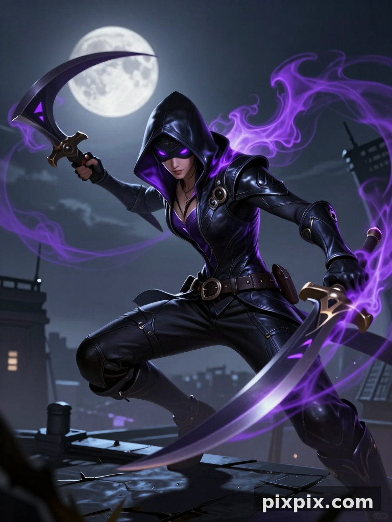 MOBA 影袭者英雄 - 游戏美术