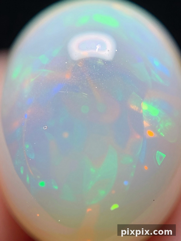 Игра цвета опала - Macro