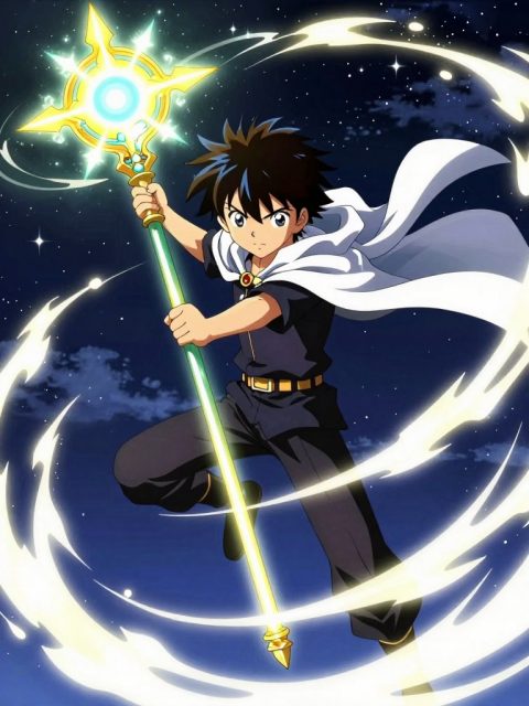 魔法少年施法