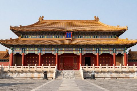 故宫白天