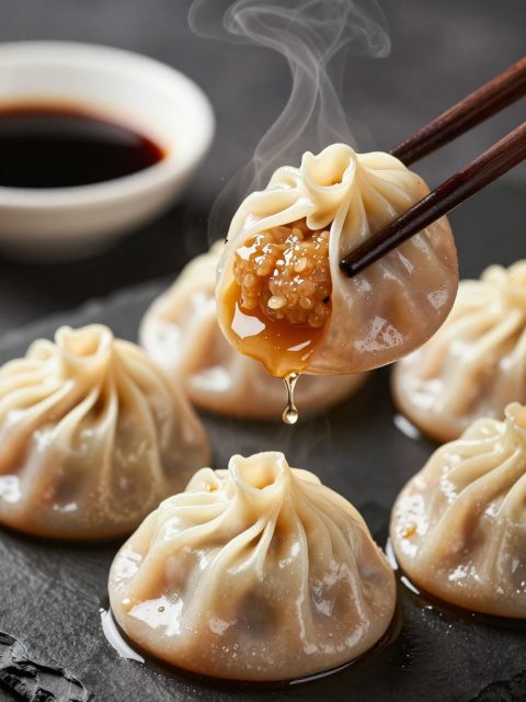 小笼包汤汁宏