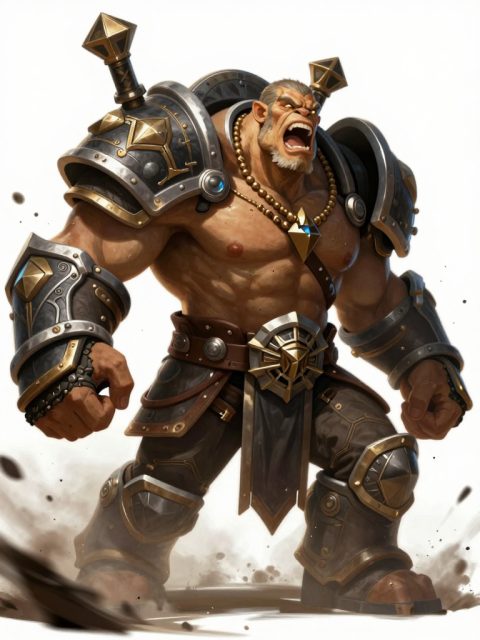 MOBA 野兽战士坦克