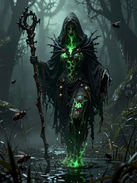 黑暗幻想瘟疫女巫首领