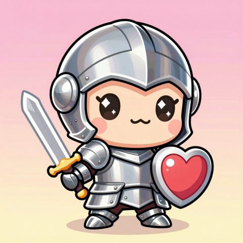 小骑士吉祥物角色