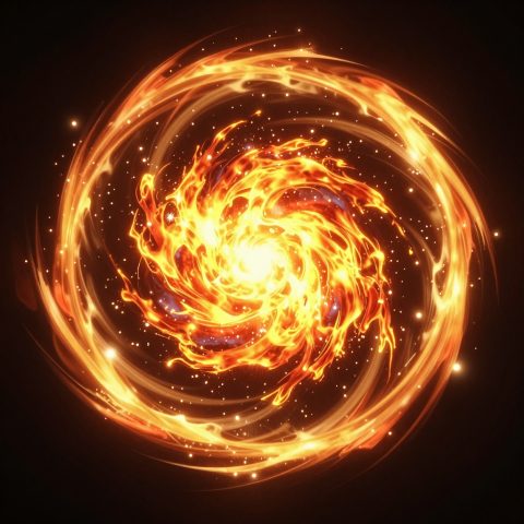 技能特效 火焰爆炸爆发