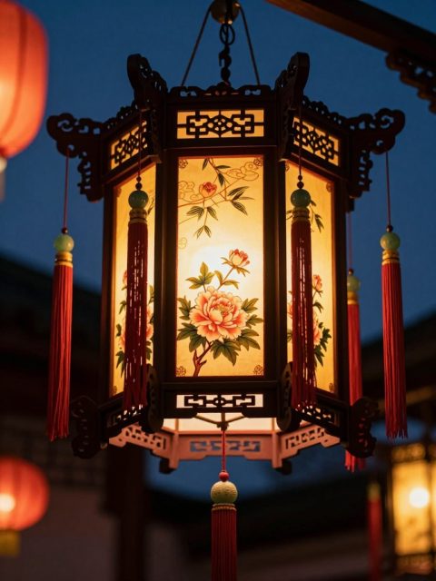 发光宫殿灯笼