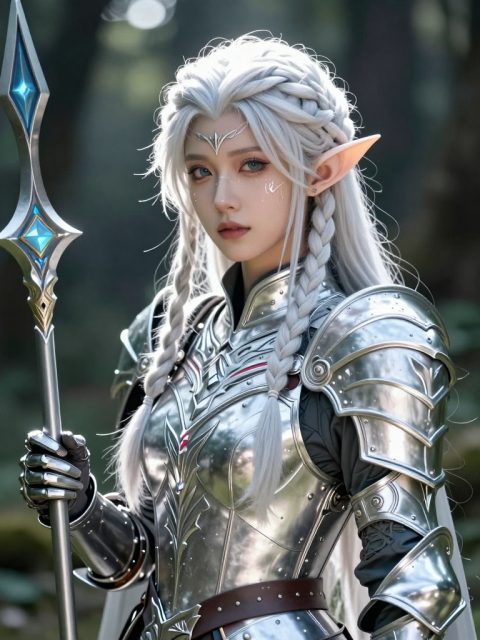 奇幻精灵战士角色扮演