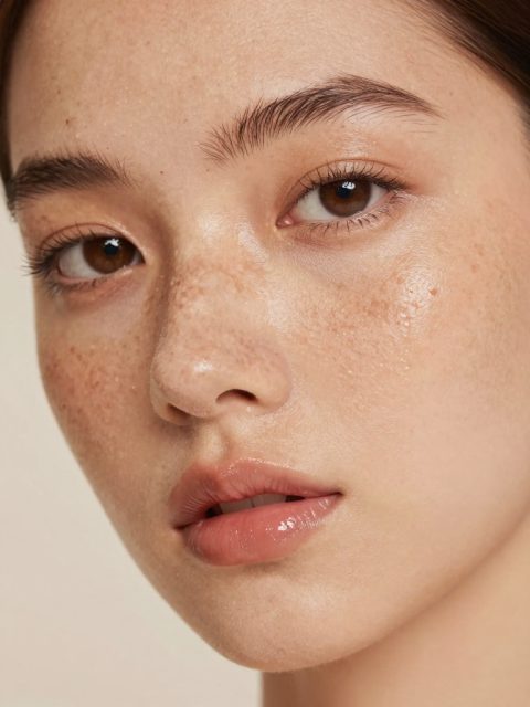 雀斑美人自然妆
