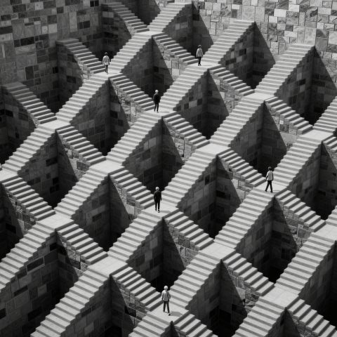 Infinite Escher Staircase